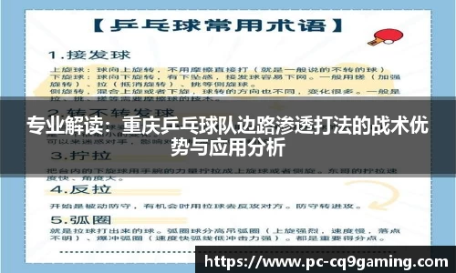 专业解读:重庆乒乓球队边路渗透打法的战术优势与应用分析